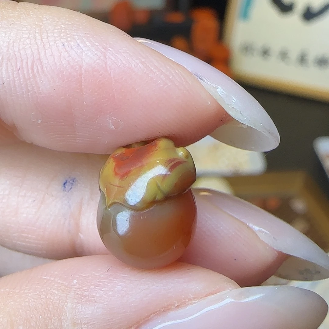 南红玛瑙未镶嵌吊坠(不含链)