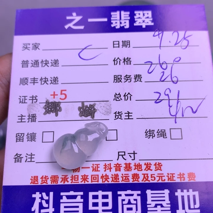 颈饰未镶嵌翡翠C**i
