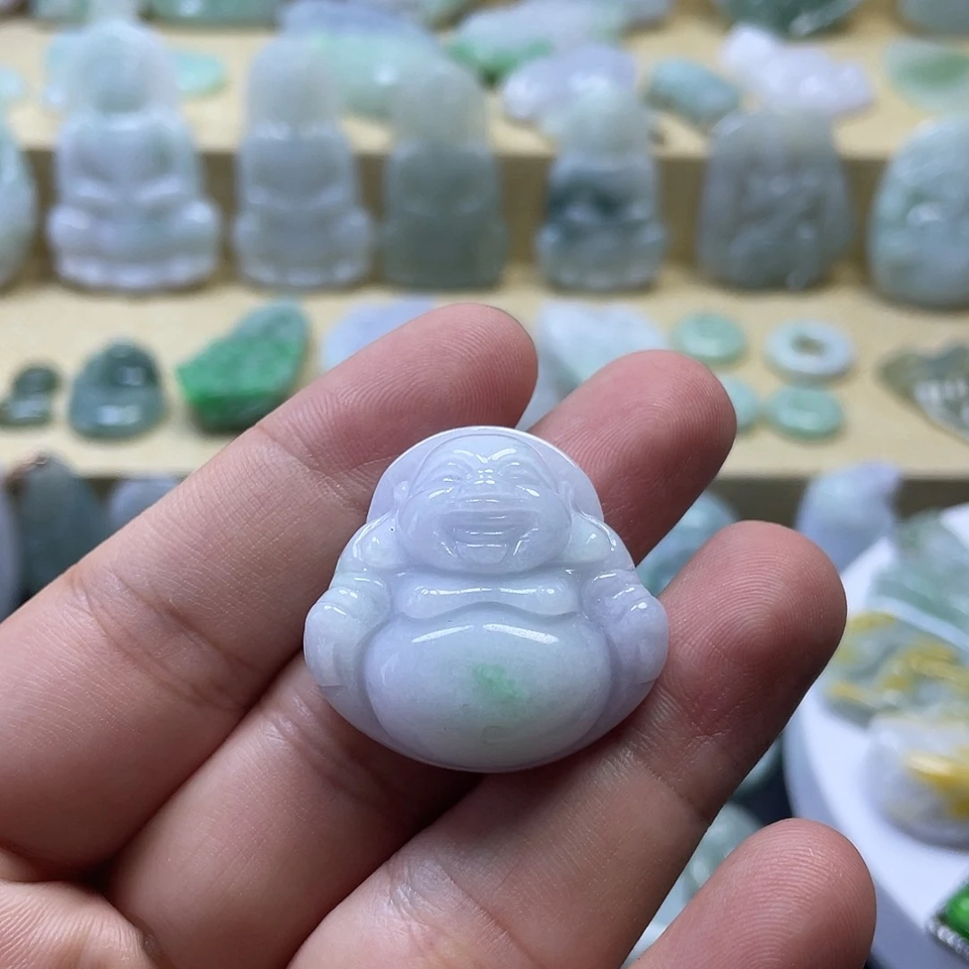 翡翠未镶嵌颈饰纯天然翡翠