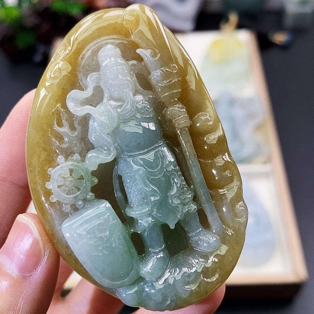 颈饰未镶嵌翡翠缅甸翡翠a货