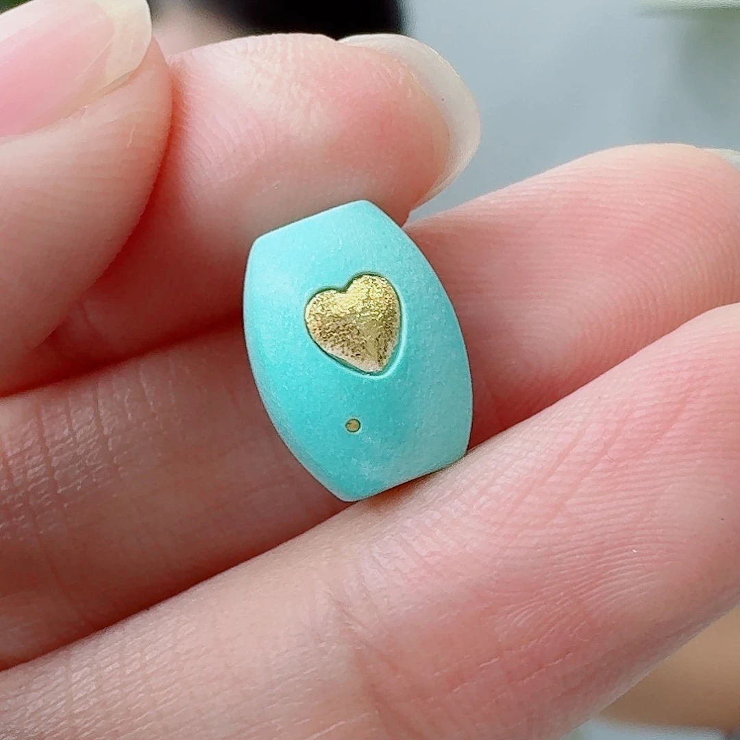 未镶嵌绿松石珠宝奇石J****捏