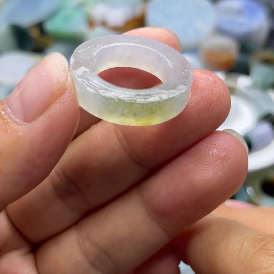 【闪购商品】定制翡翠未镶嵌天然翡翠11-18冰黄