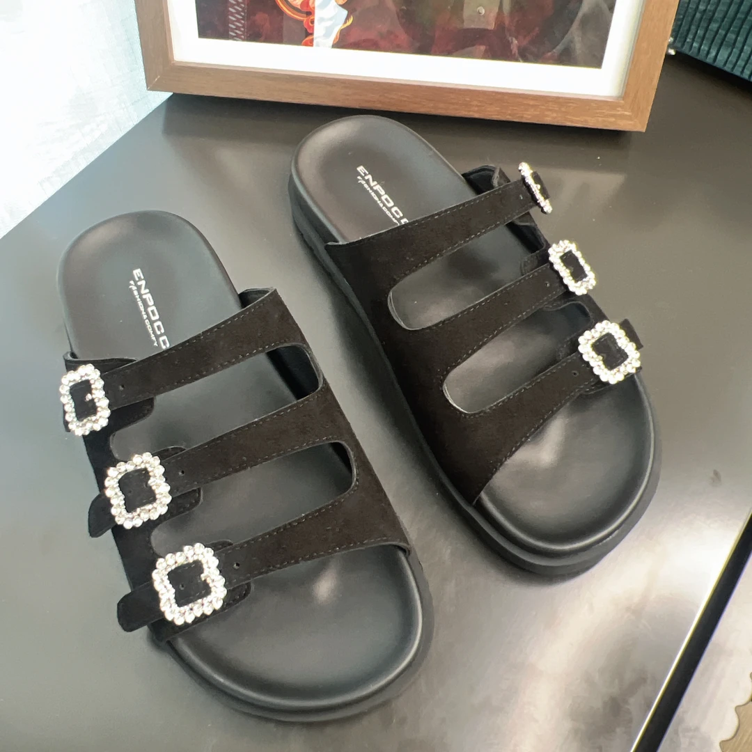 夏季新款百搭舒适外穿平底拖鞋S29C203369