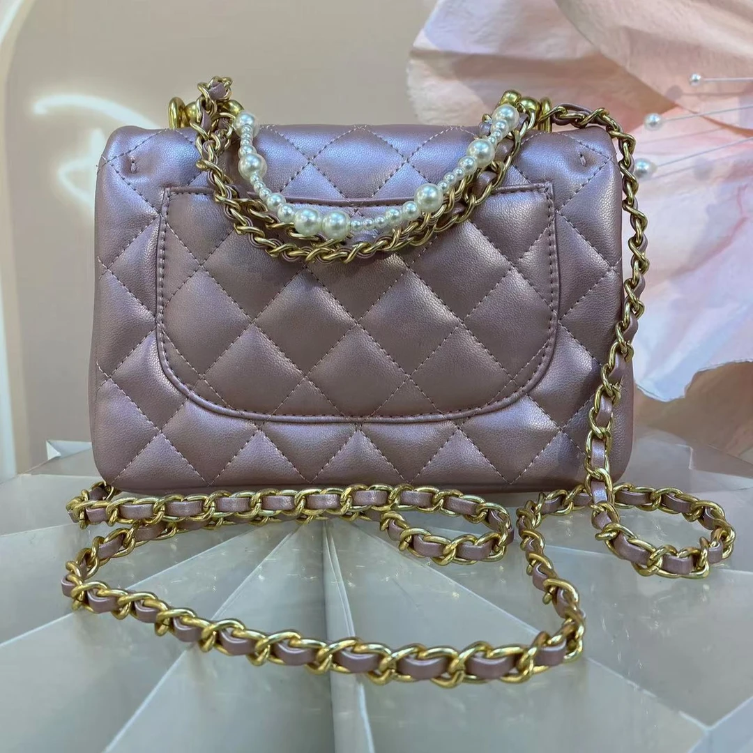 简约百搭高级感2025新大容量女包6601粉