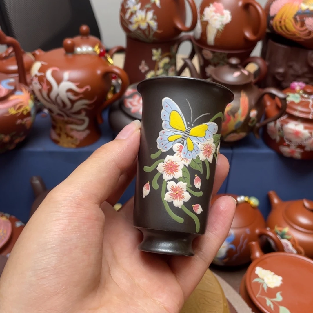 茶杯紫砂紫砂主人杯70成
