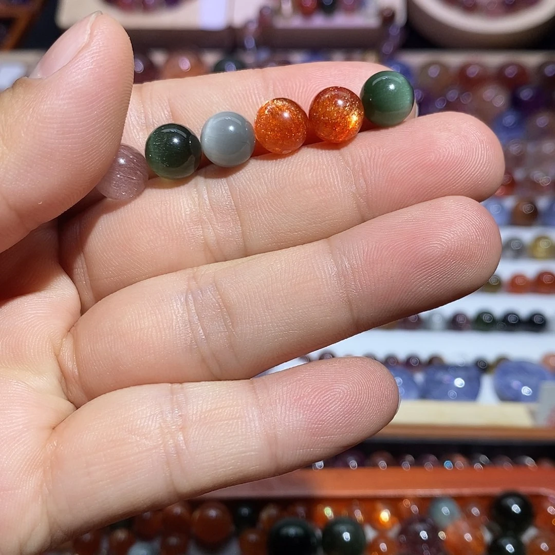 水晶水晶多宝定制款，打孔不退换未镶嵌蜡***哦