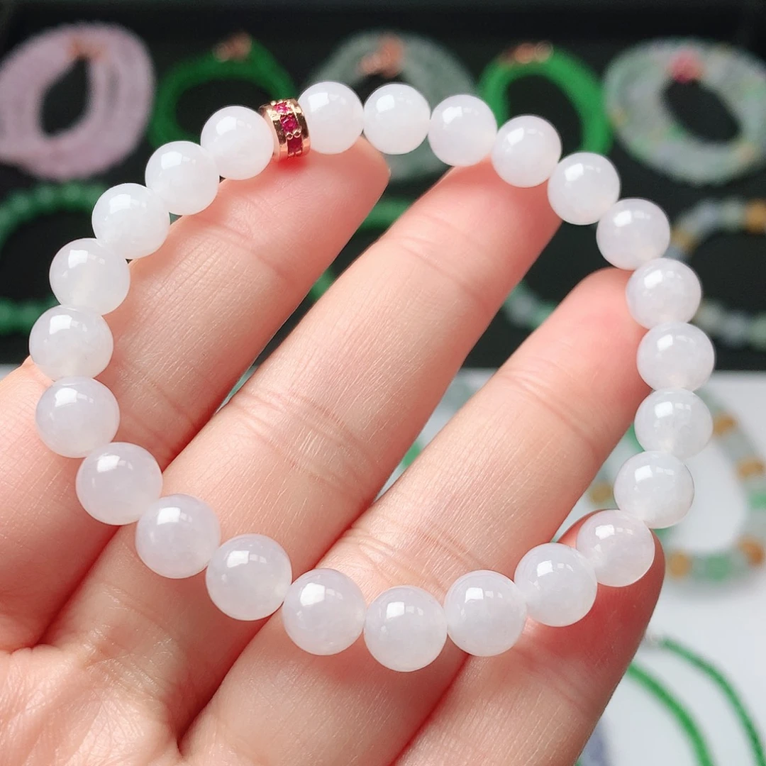 翡翠未镶嵌手链翡翠