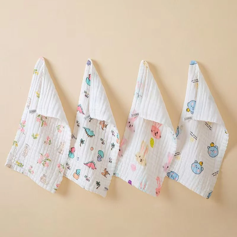 A类纯棉纱布新生宝宝适用长巾吸水柔软超柔