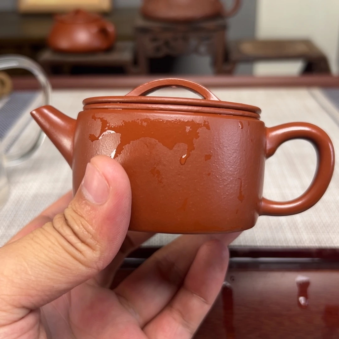 壶紫砂微瑕茶壶款