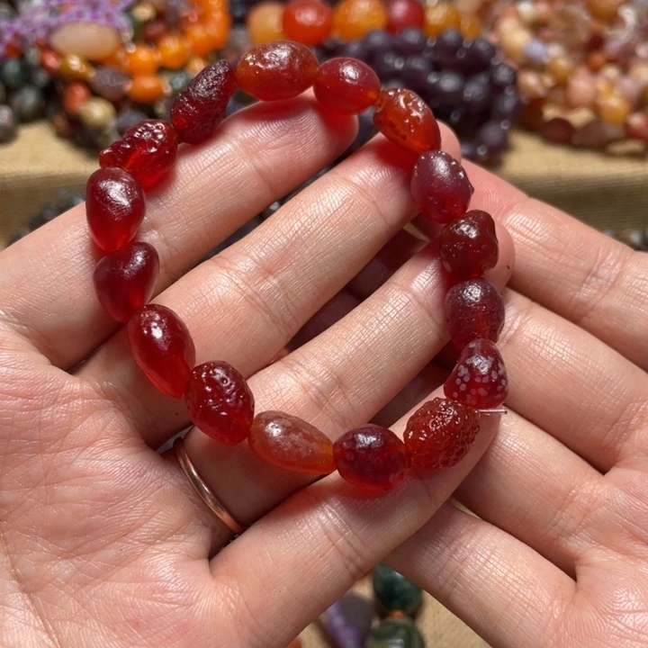 玛瑙/玉髓合金手链