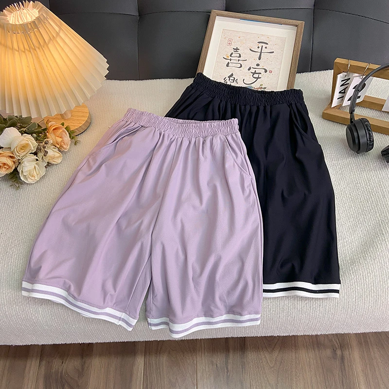 佑妈家童装男女童夏款运动短裤中大童潮款速干五分裤宽松中裤