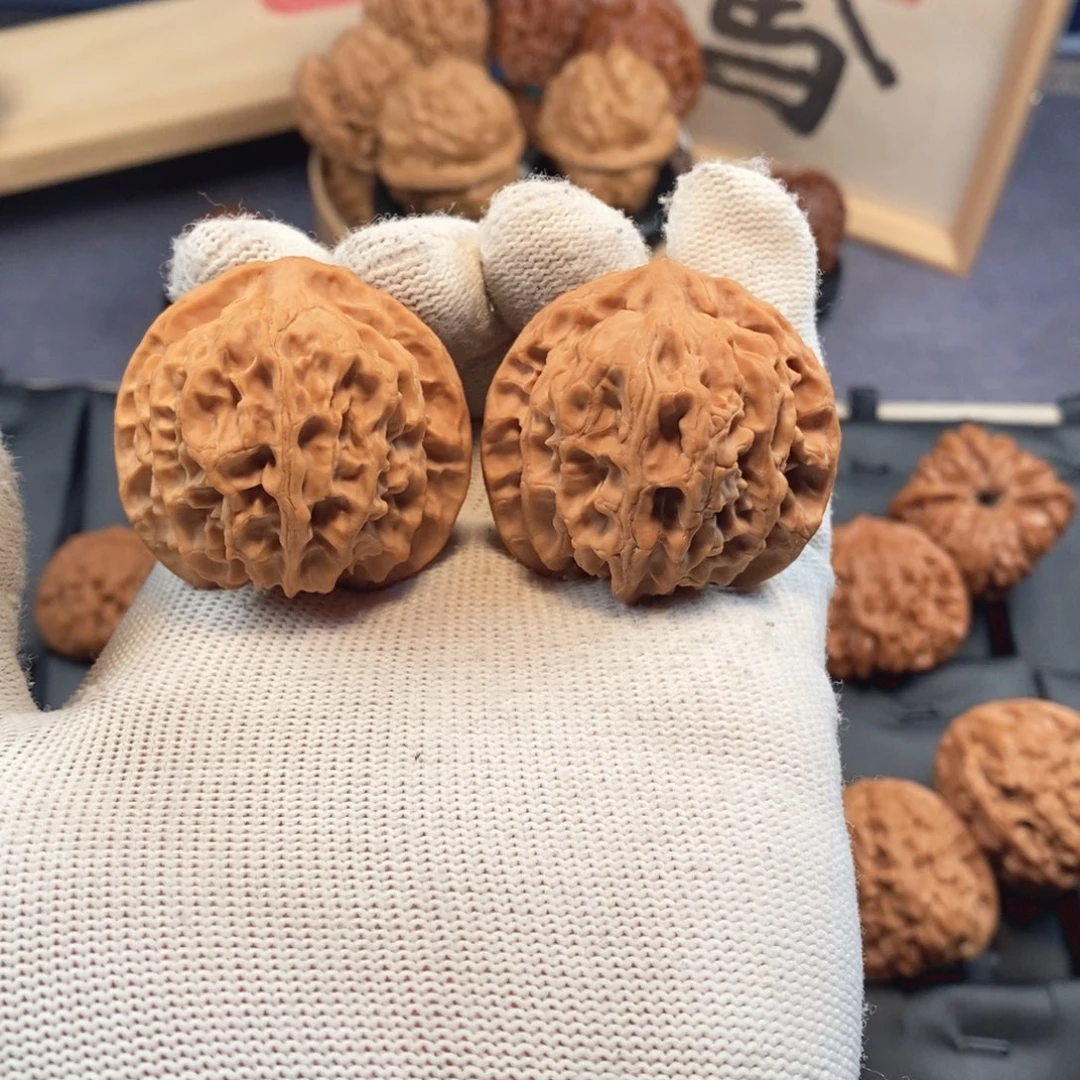 把件文玩核桃40尺苹果园P402