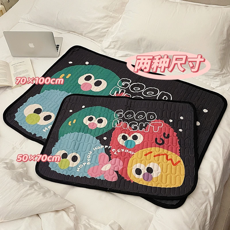 姨妈垫防水防漏可洗防滑例假生理期隔尿垫学生宿舍卡通月经期床垫