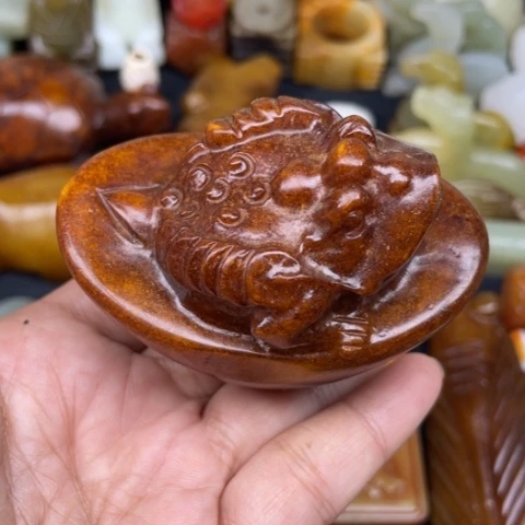 蛇纹石玉未镶嵌颈饰39