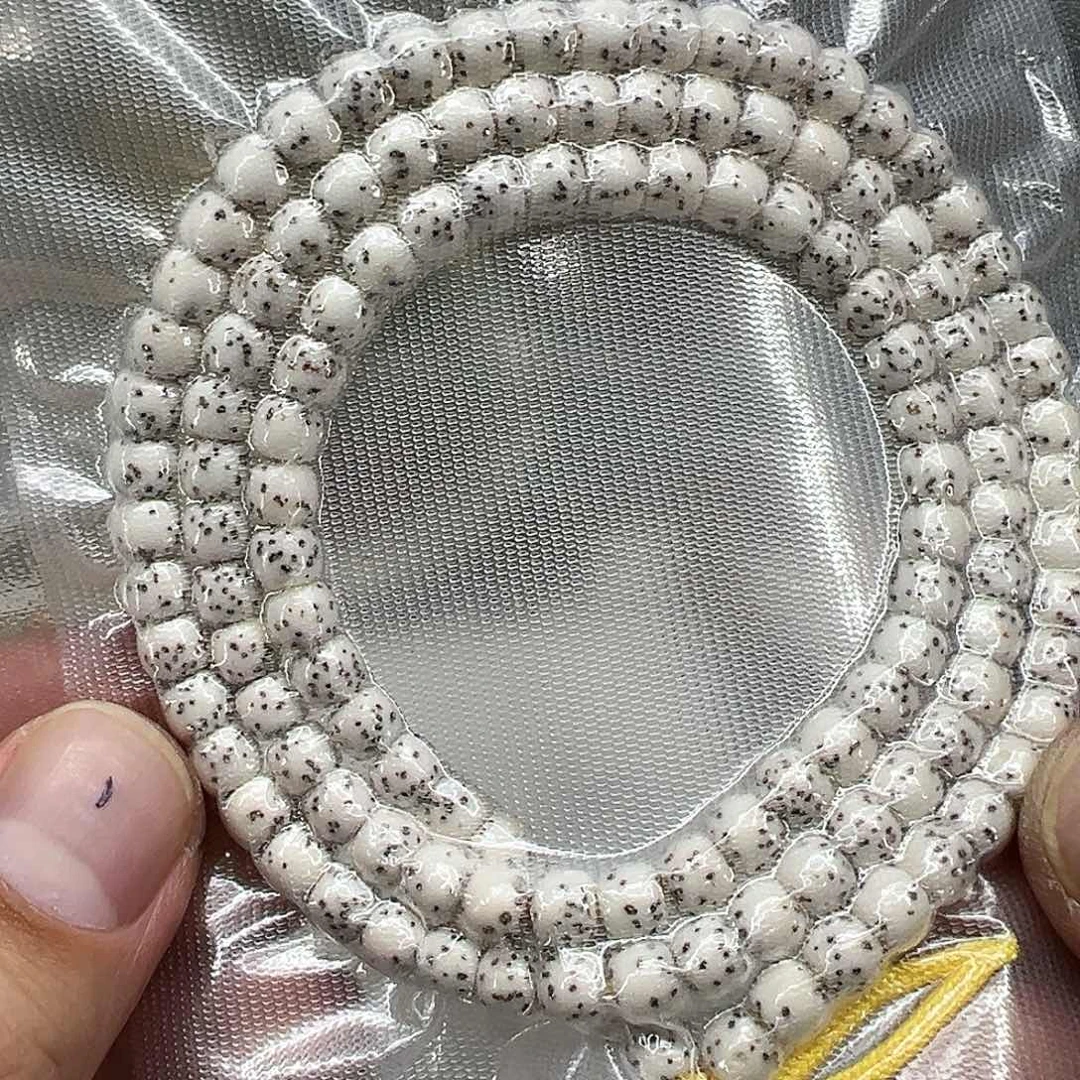 星月菩提手串126尽头半臂大留白星月菩提65-108