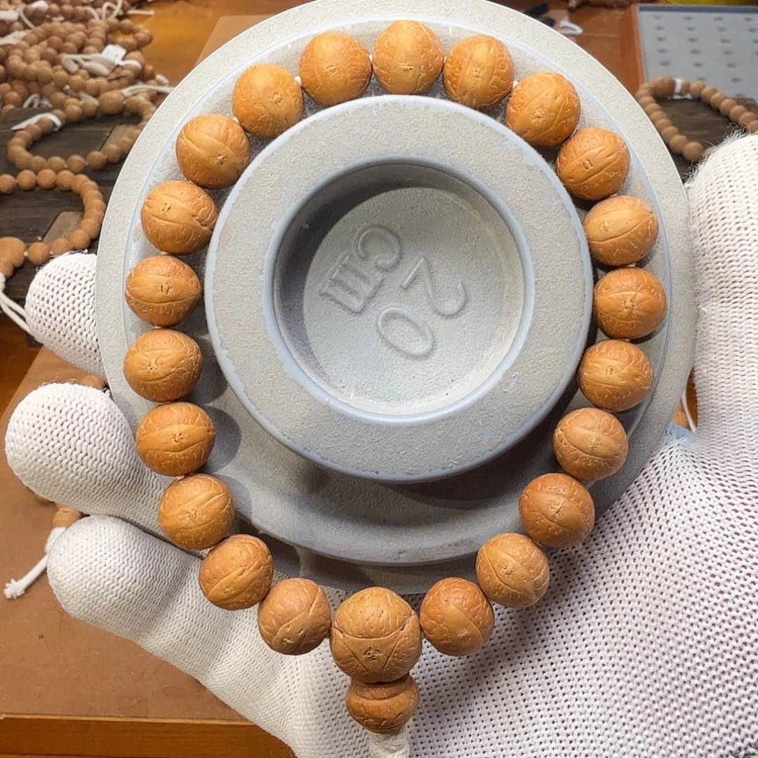 凤眼菩提手串12.5mm玉华底高油高密