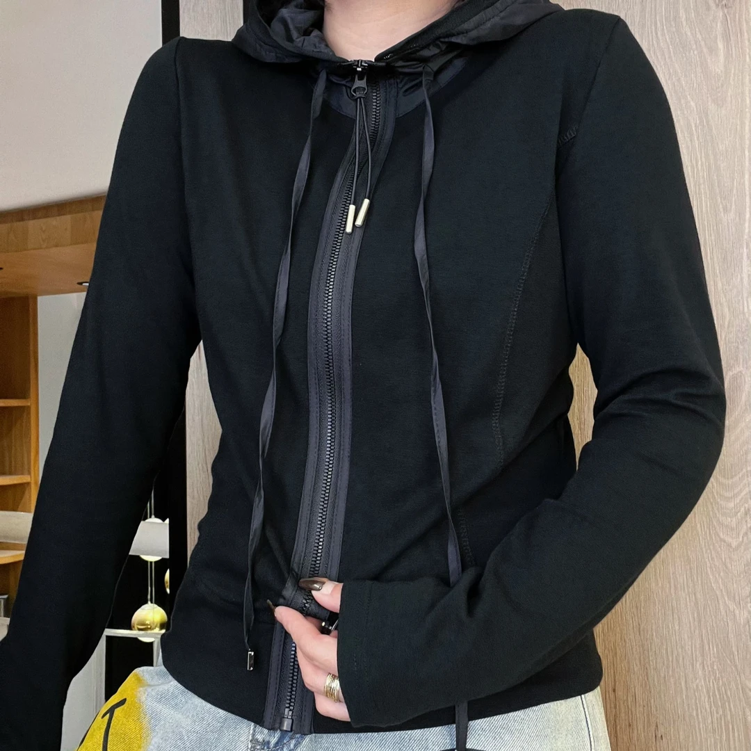 2025欧货潮牌设计师款春季新款长袖71-15修身显瘦洋气百搭女上衣