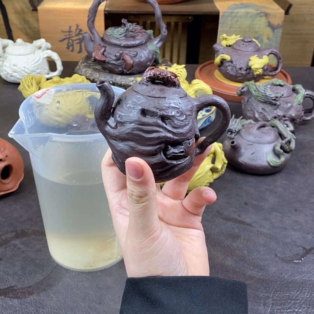 紫砂茶壶紫砂 龙壶
