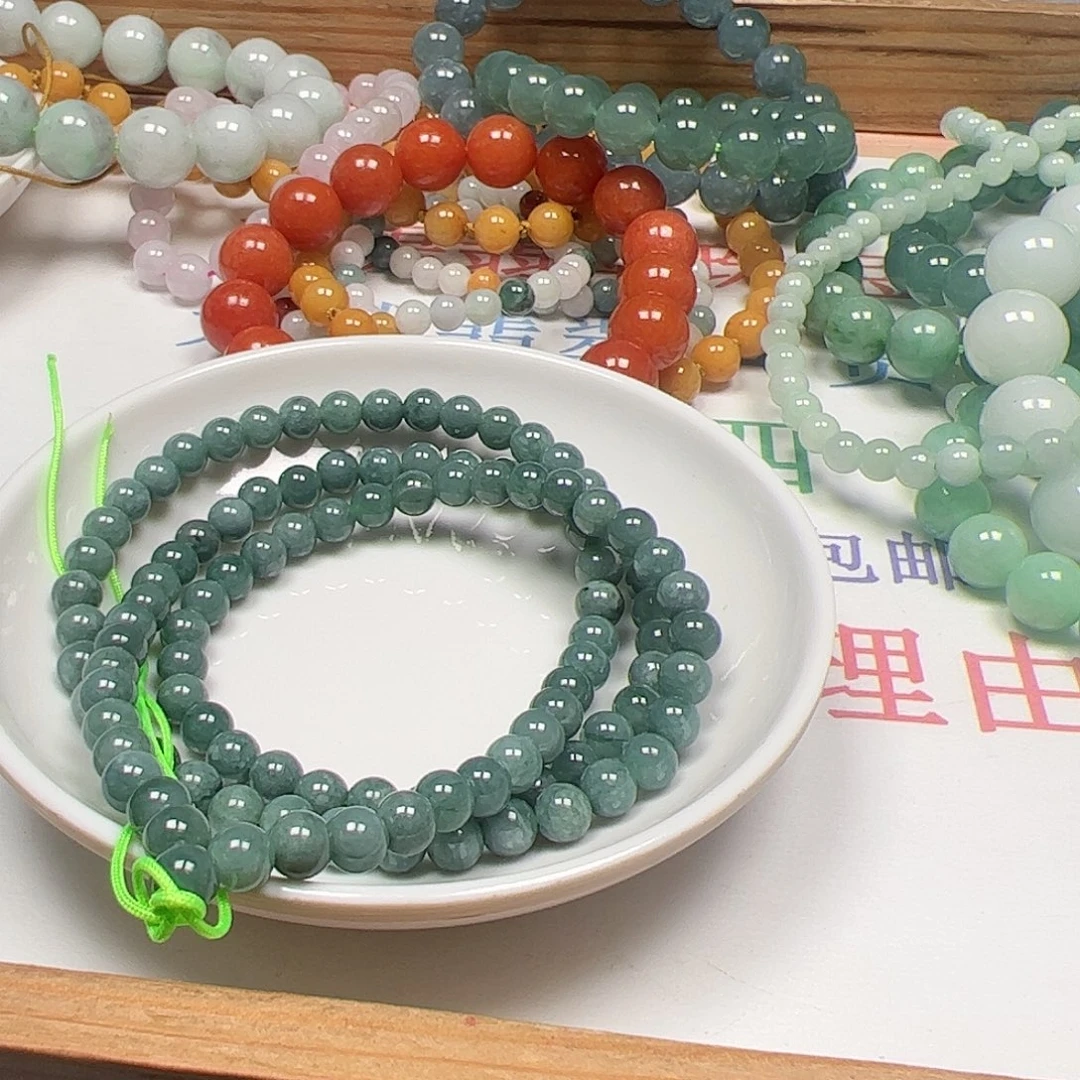 【闪购商品】未镶嵌手链翡翠玲卡5+