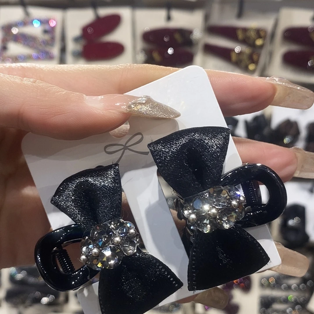 皮质铁合金加高刘海抓