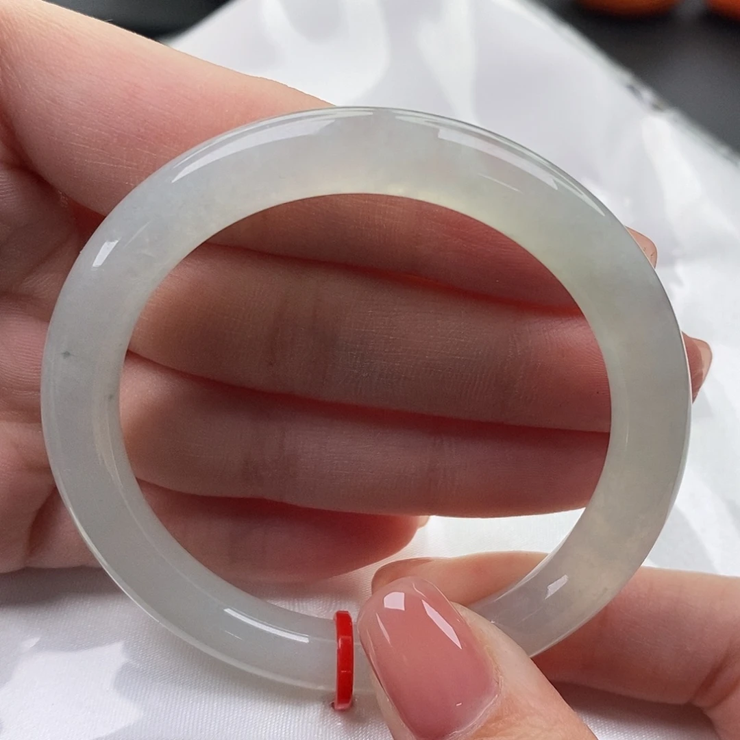 翡翠未镶嵌手镯缅甸天然A货翡翠 51