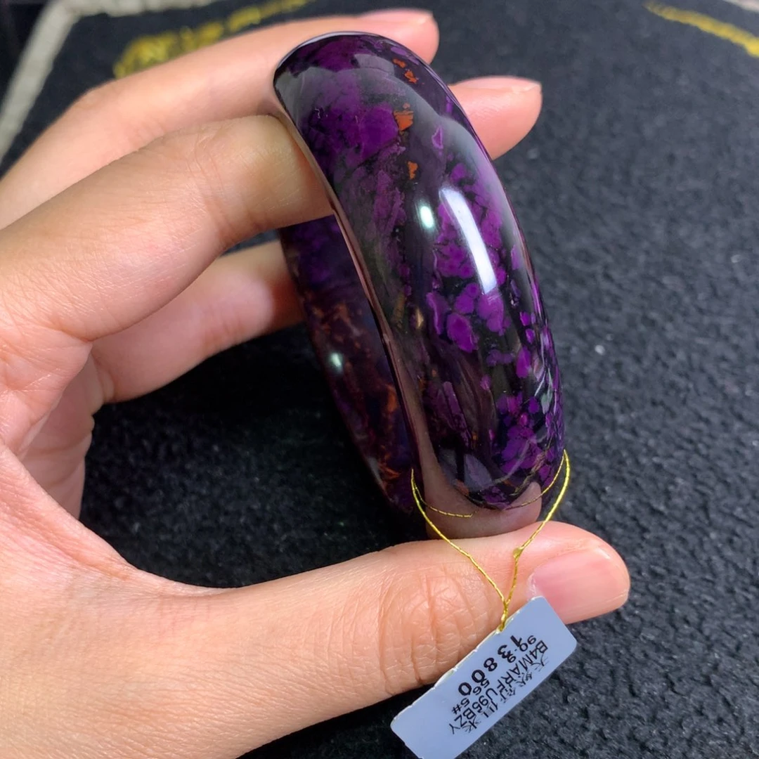 苏纪石（舒俱来）未镶嵌夜樱手镯