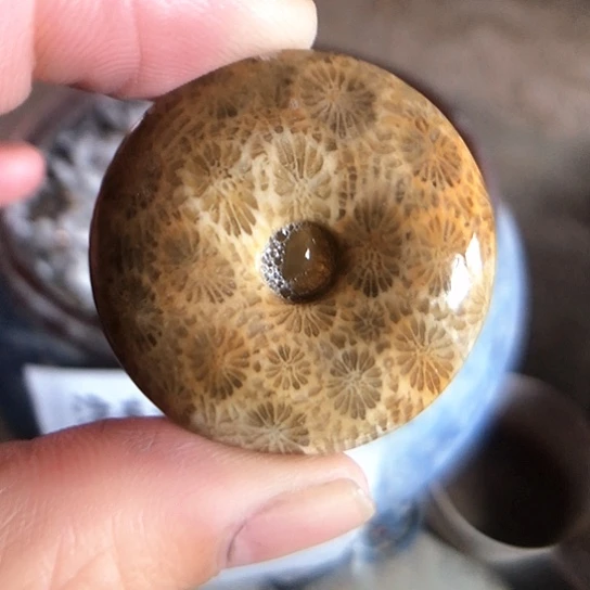 硅化玉吊坠未镶嵌