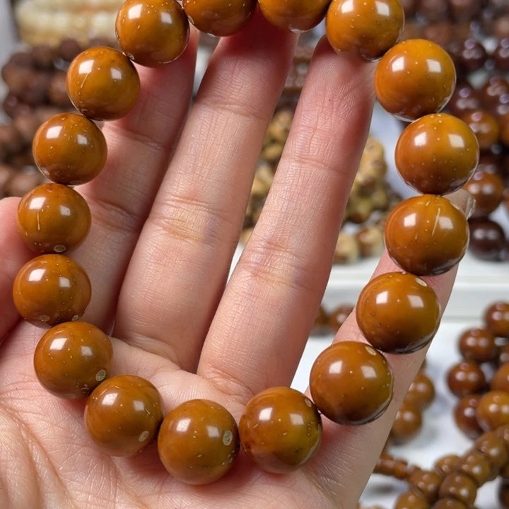 紫金鼠手串12.7尺寸紫金鼠光珠