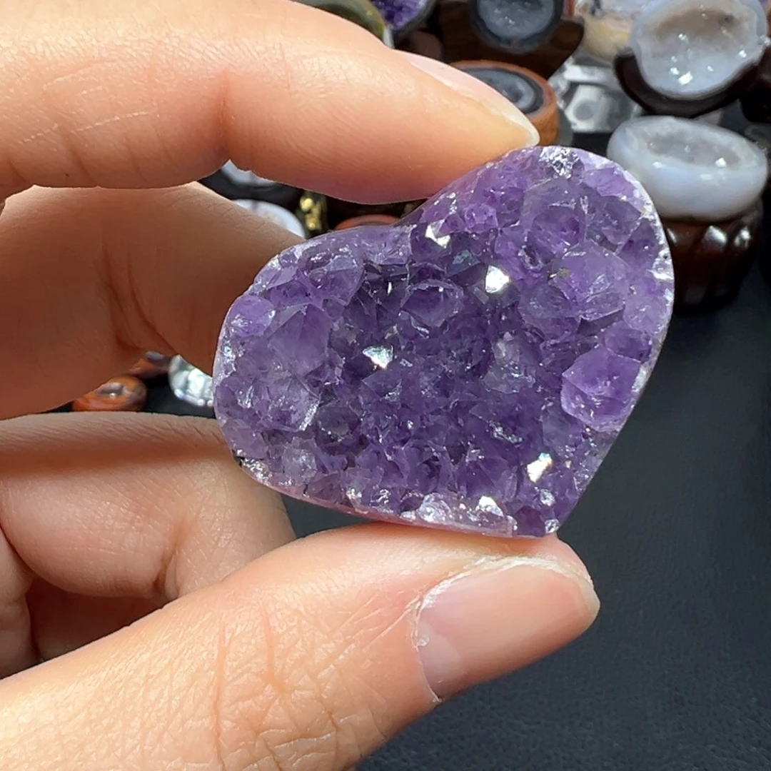 紫晶摆件未镶嵌摆件