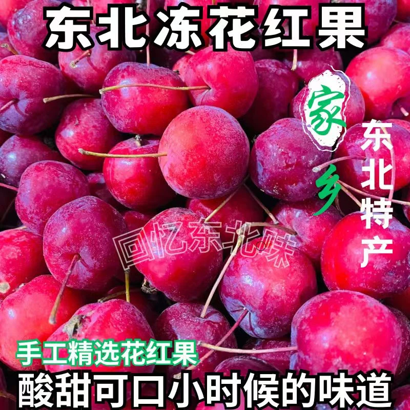 东北特产冻花红果3斤/5斤包邮