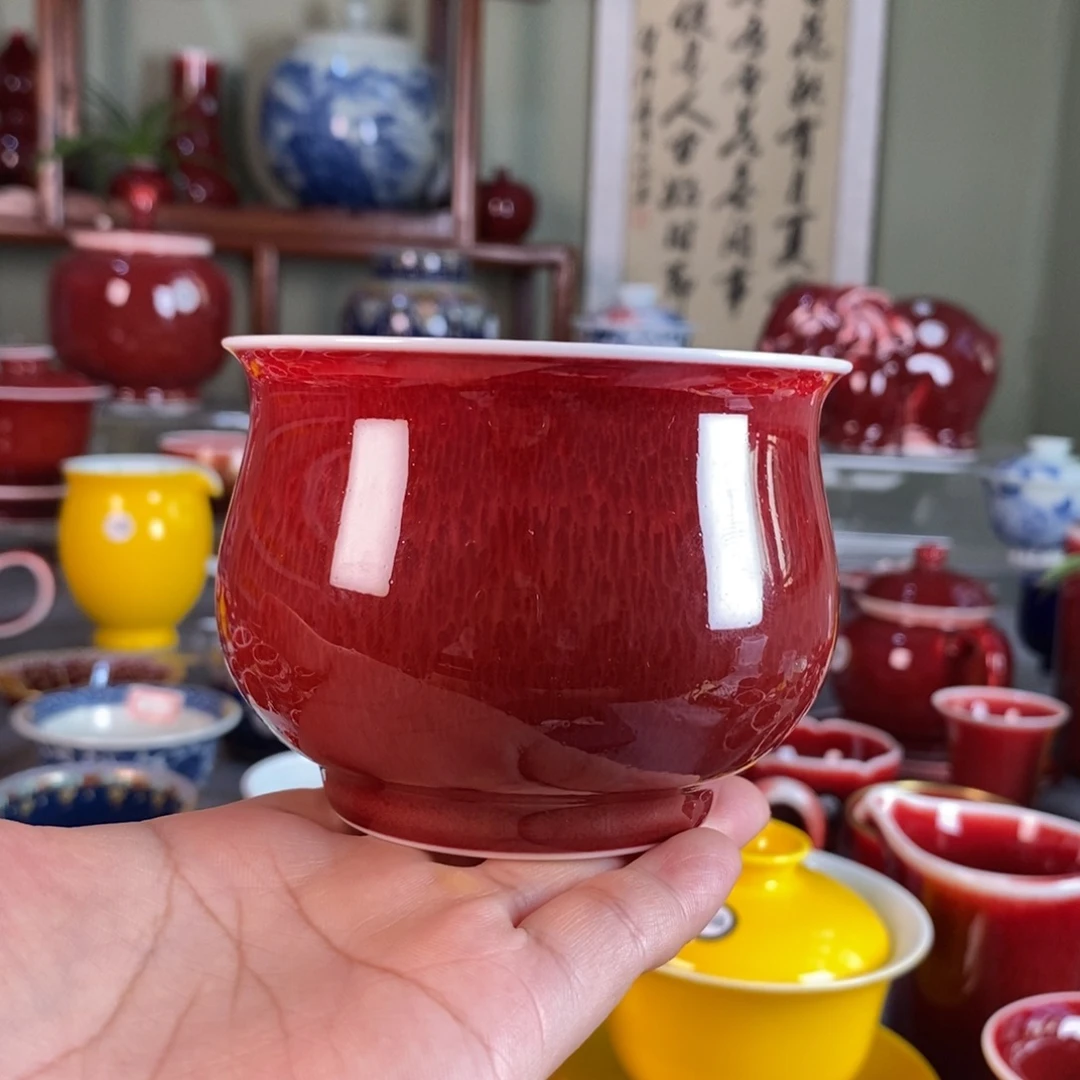 清欢雅玩原矿郎红福利大福桶