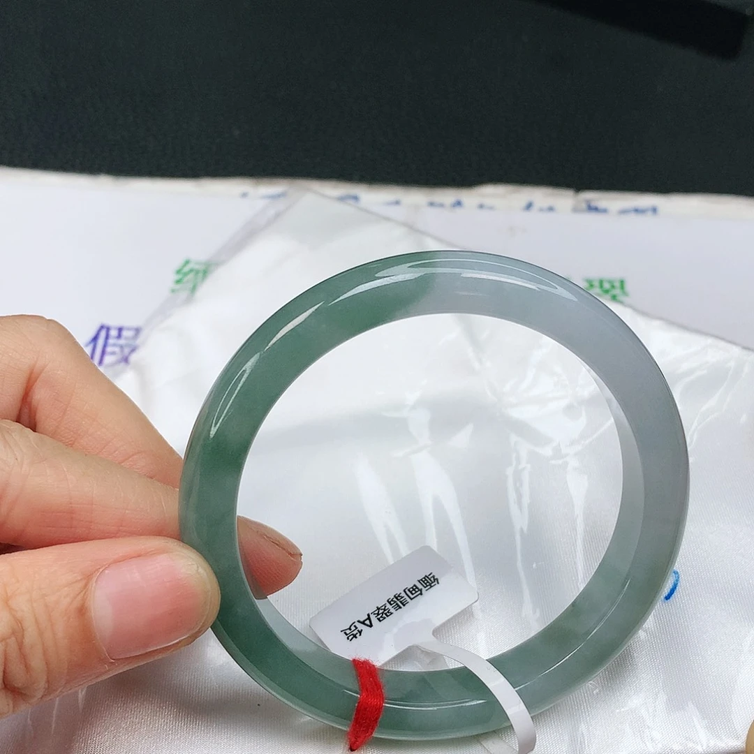 翡翠手镯未镶嵌缅甸天然57/58
