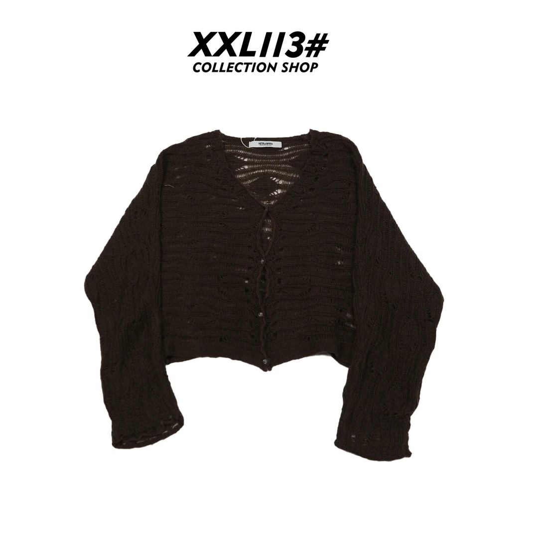 113* CENTRALIZED SHOP针织女衫绵珠片刺绣毛衫X5F05G6608