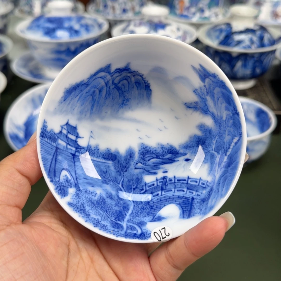 景德镇纯手工手绘茶器蒙蒙270