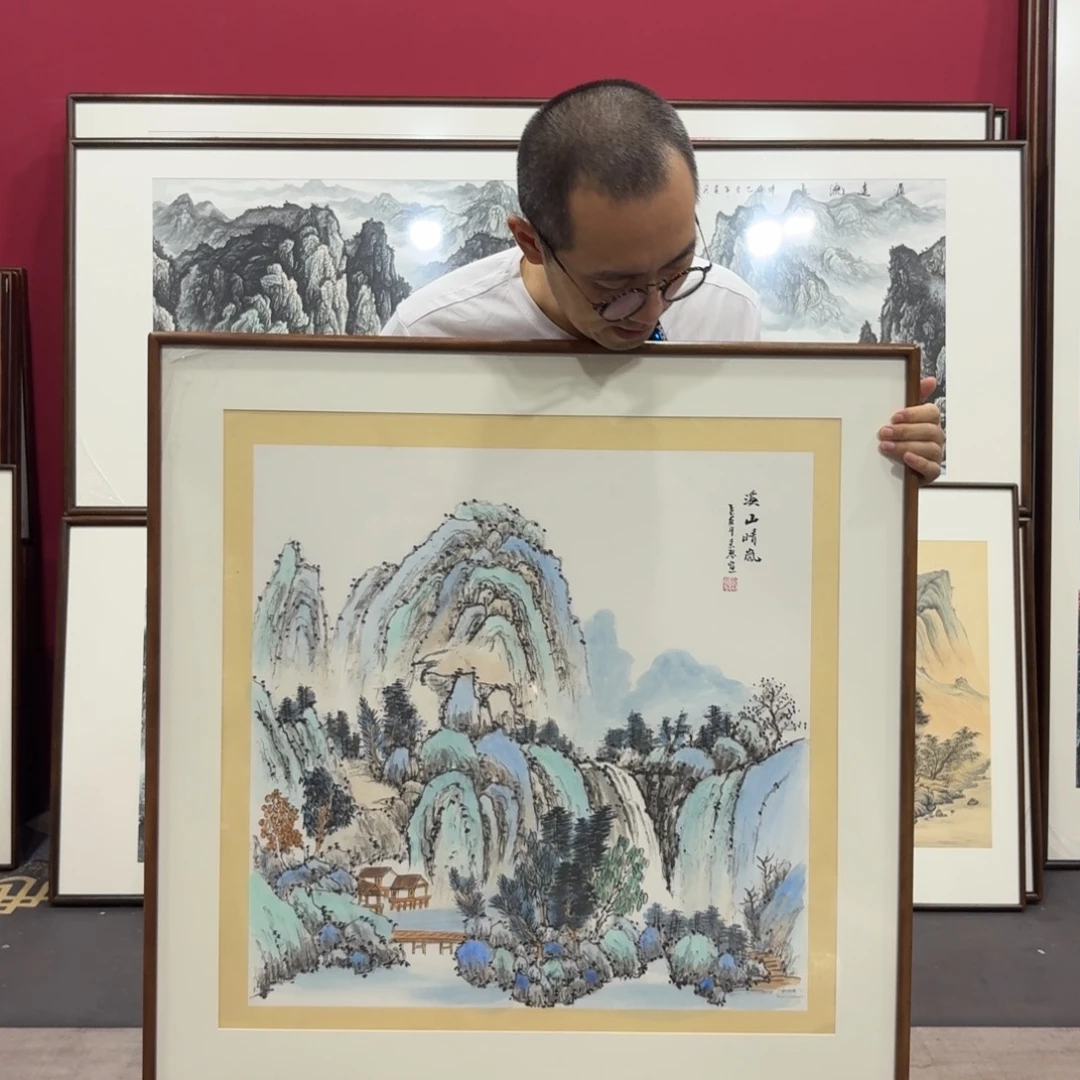 国画带框80/80尺寸