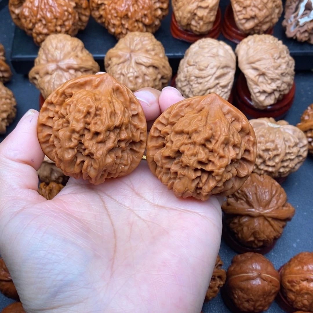 把件文玩核桃47官帽