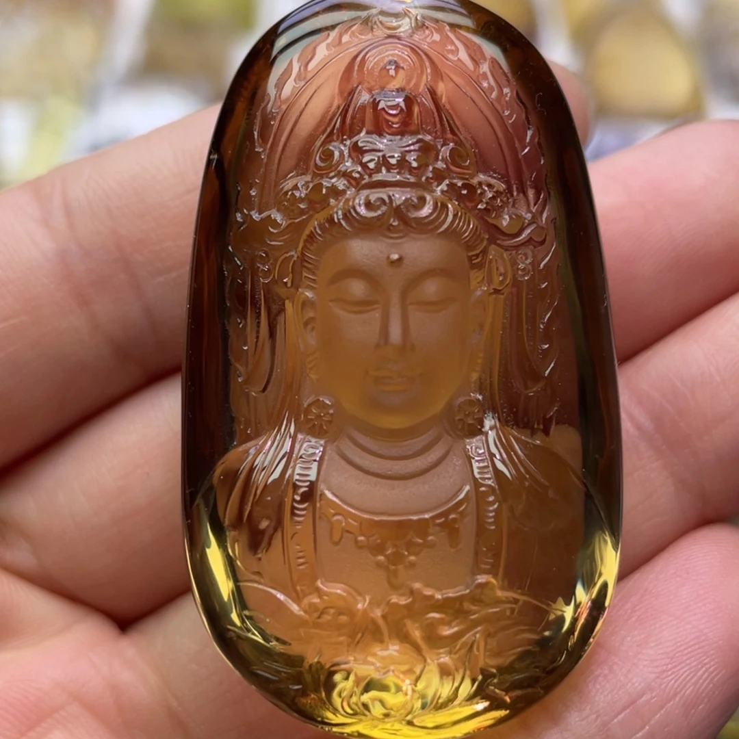 水晶颈饰未镶嵌定制