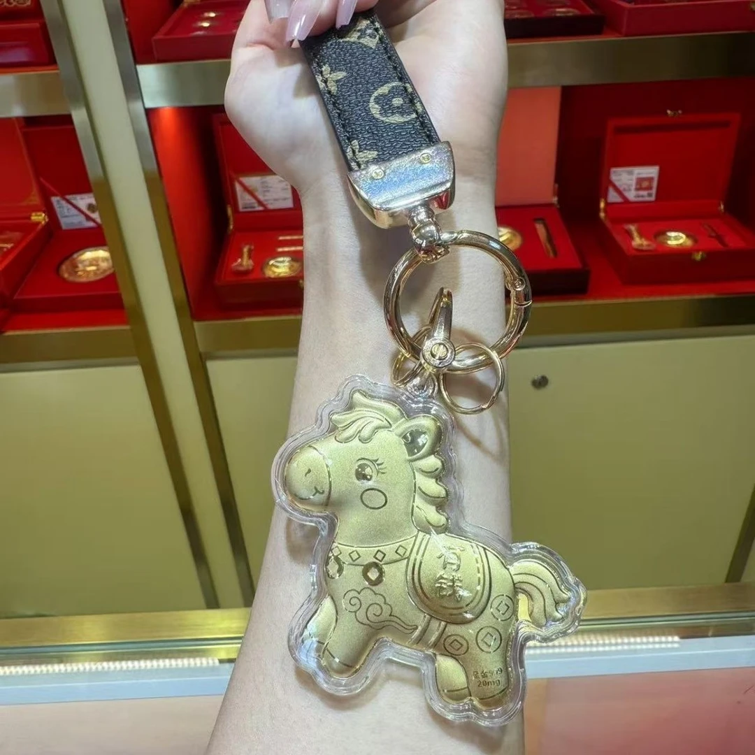 马上有钱钥匙扣链999水贝爆款挂件新款送朋友包包可爱卡通饰品