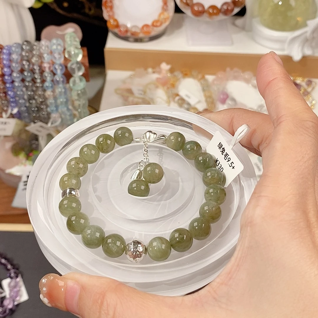 水晶手链未镶嵌微****花14.5整多留