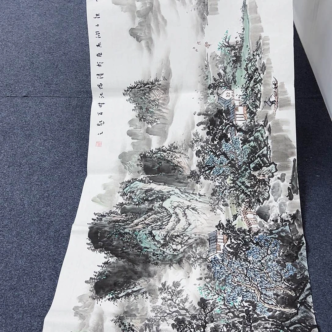 国画事事顺心如意