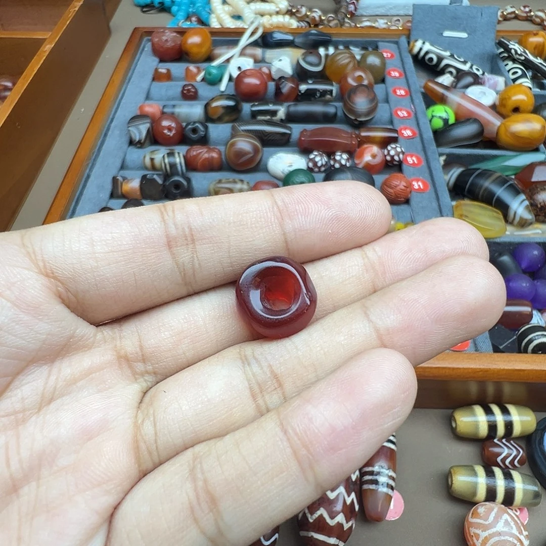 冲***号未镶嵌玛瑙/玉髓珠宝半成品