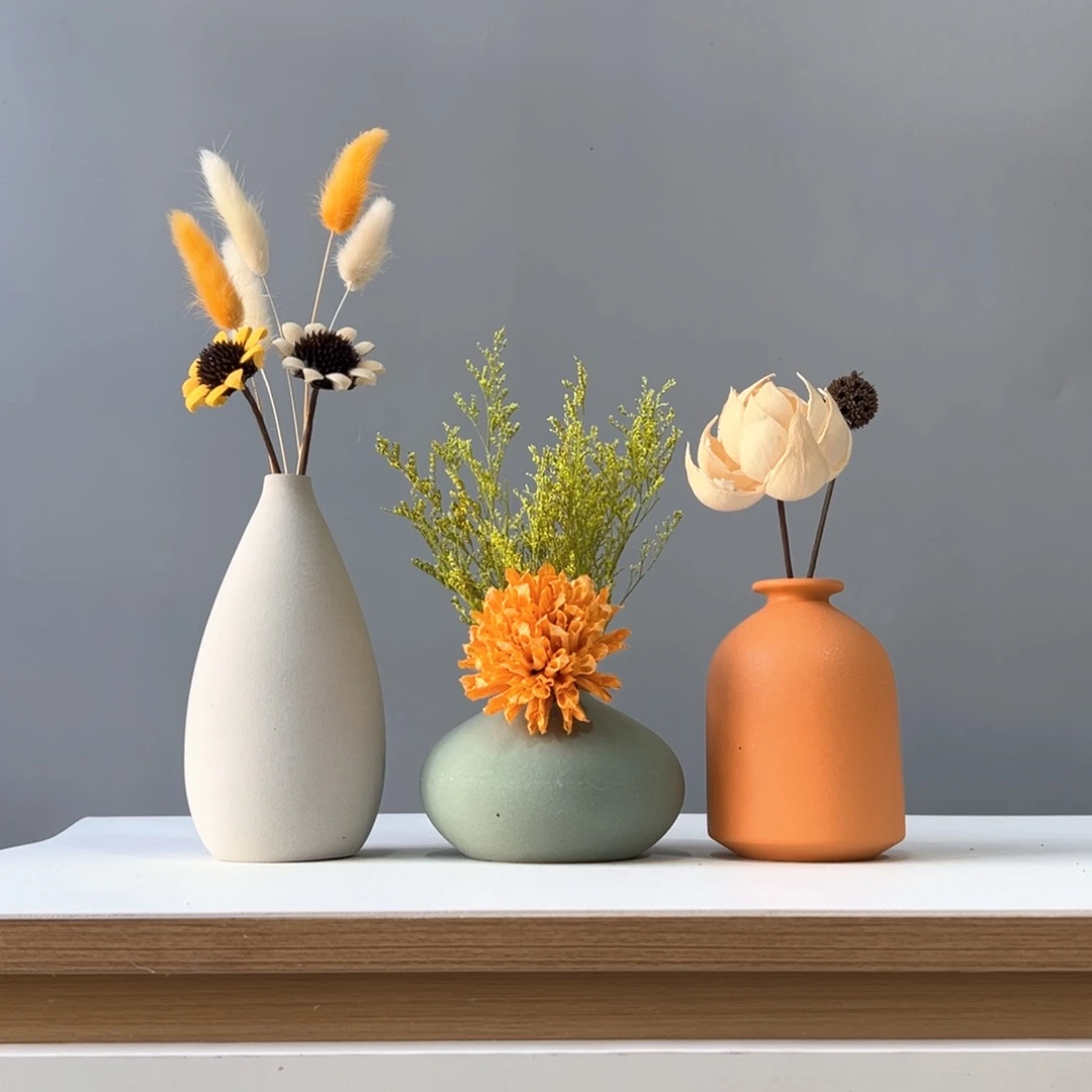 瓶花瓶带花高度20-30厘米左右