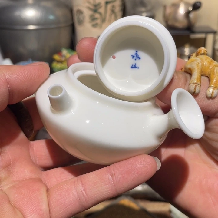 白瓷侧把壶的手工好物推荐