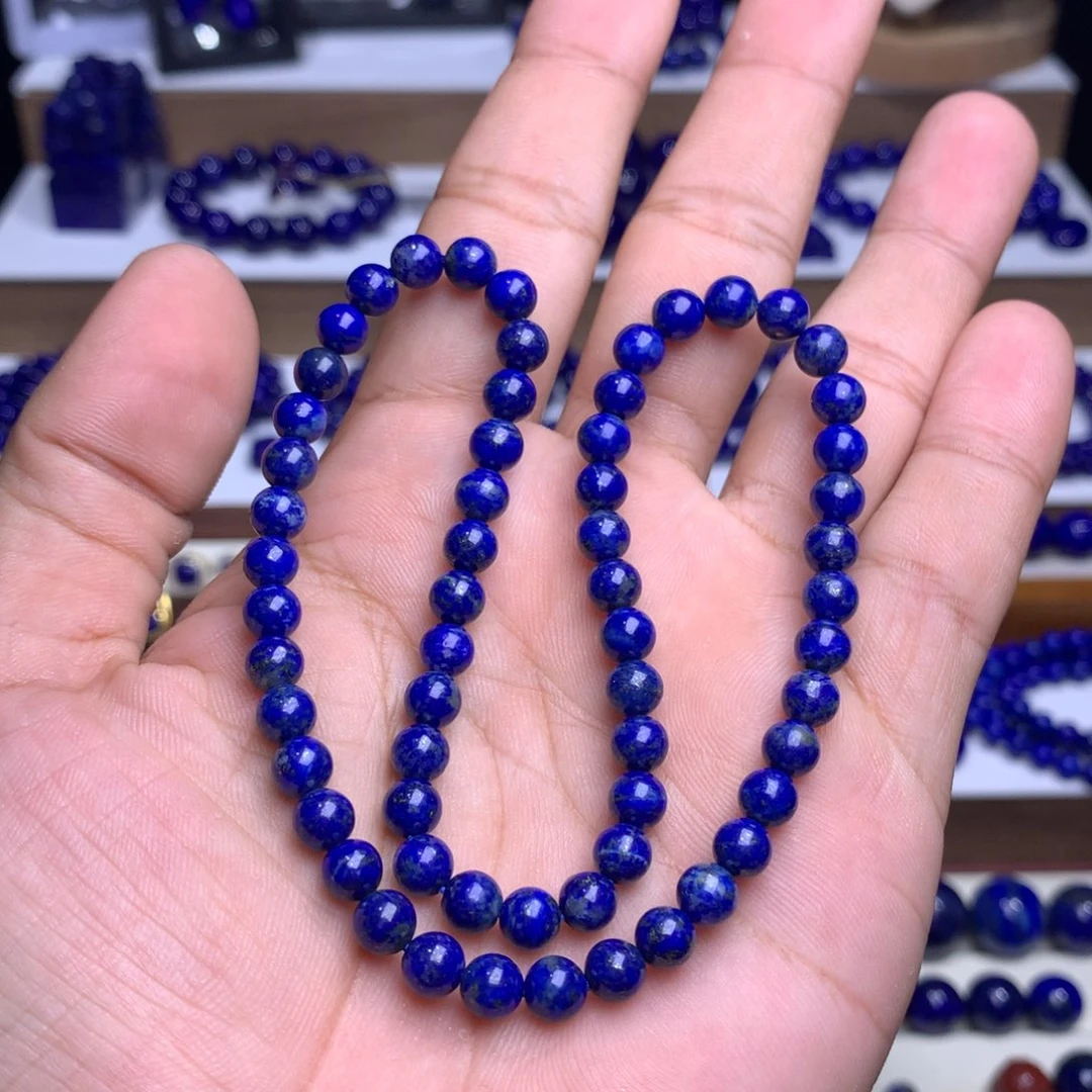 青金石未镶嵌福利2圈手串5.7+