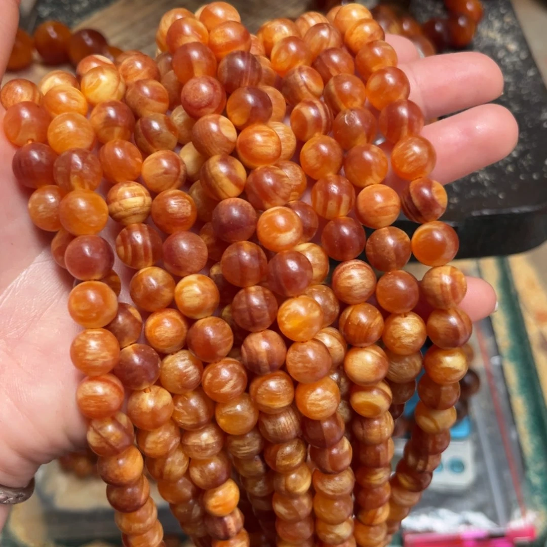 松木（琥珀木）手串/手链1.0规格108颗