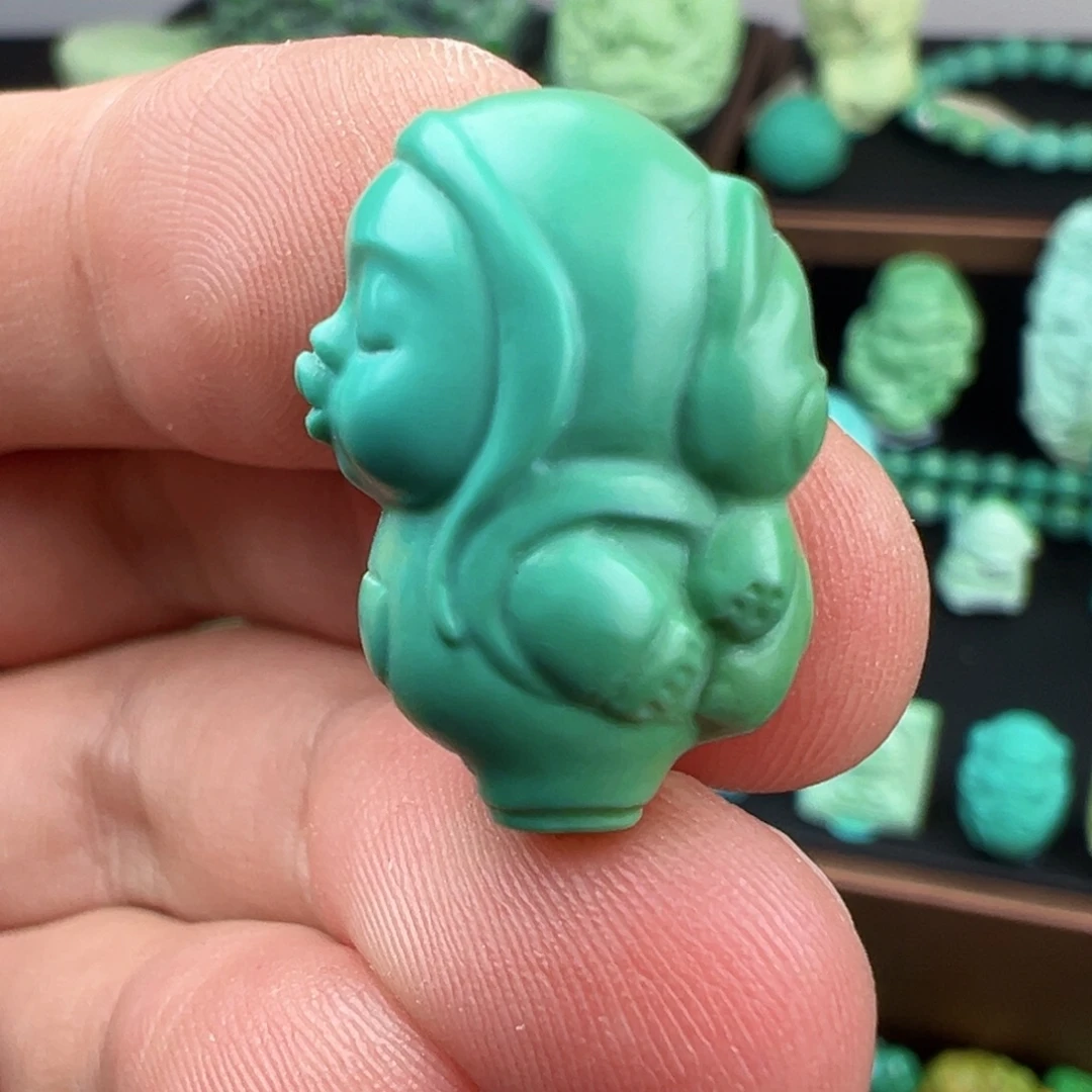 未镶嵌绿松石主播小林