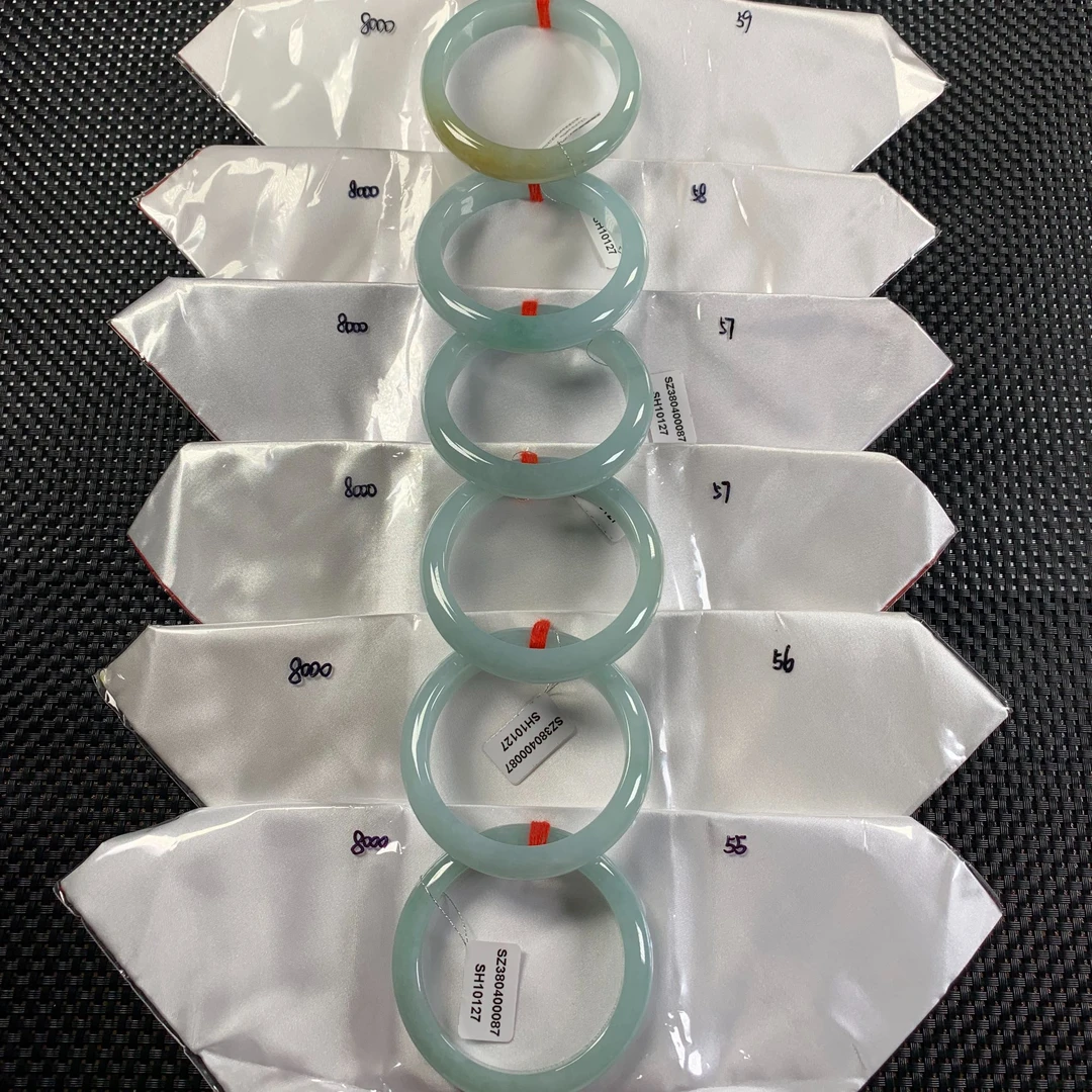 天然缅甸翡翠A货11手镯多样性发货，发一件