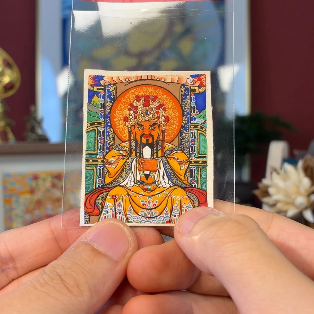 吊坠龙五爷纯手绘