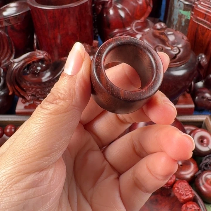 手串/手链小叶紫檀扳指