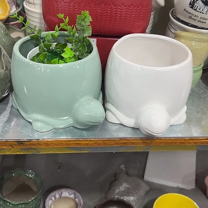 陶瓷花盆全场10包邮
